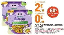 E.Leclerc Petit plat morceaux à dévorer blédina offre