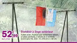 Provence Outillage Étendoir à linge extérieur offre