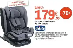 E.Leclerc Siege auto unico evo offre