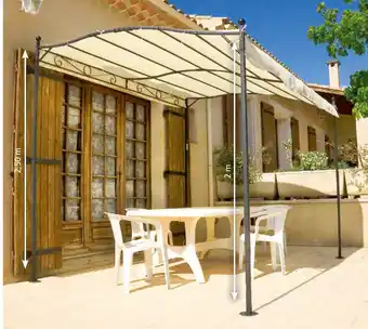 Provence Outillage WERKA PRO Pergola structure en acier epoxy offre