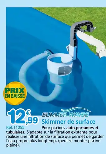 Provence Outillage SUMMER WAVES Skimmer de surface offre