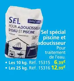 Provence Outillage Sel spécial piscine et adoucisseur offre