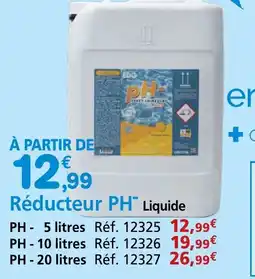 Provence Outillage Réducteur PH Liquide offre