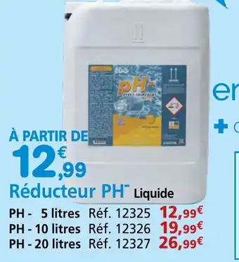 Provence Outillage Réducteur PH Liquide offre