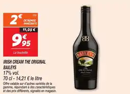 Netto Irish cream the original offre