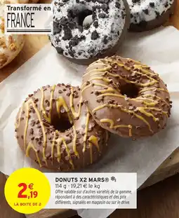 Intermarché Donuts x2 mars offre