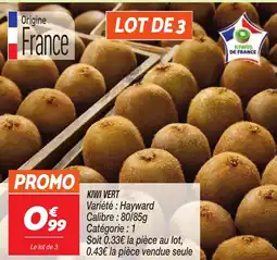 Netto Kiwi vert offre