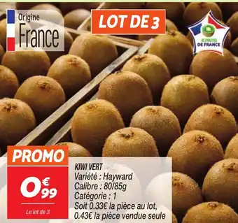 Netto Kiwi vert offre