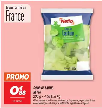 Netto NETTO Cœur de laitue offre