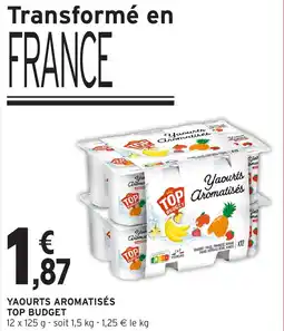 Intermarché Yaourts aromatisés top budget offre