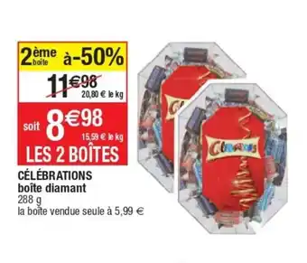 Cora x Carrefour Cèlèbrations Boite Diamant offre