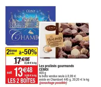 Les PralinĂšs Gorumands CĂšmoi