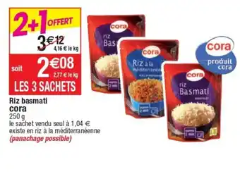 Cora x Carrefour Riz Basmati Cora offre