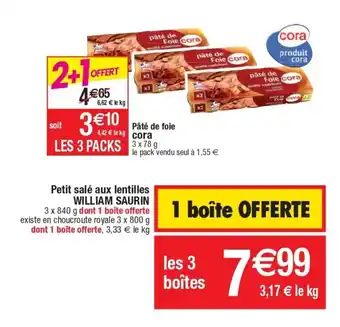 Petit Salè Aux Lentilles William Saurin