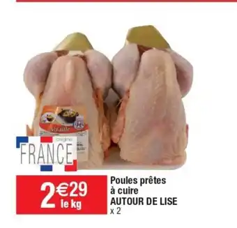 Poules Prètes A Cuire Autour De Lise