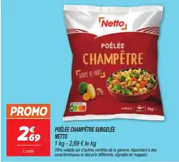 Netto NETTO Poêlée champêtre surgelée offre