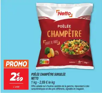 Netto NETTO Poêlée champêtre surgelée offre