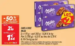 Netto MILKA Cake & choc offre