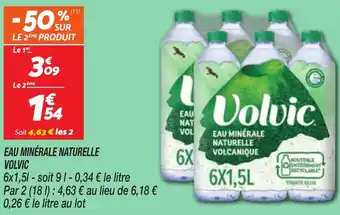 Netto VOLVIC Eau minérale naturelle offre