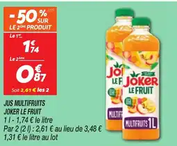 Netto JOKER LE FRUIT Jus multifruits offre