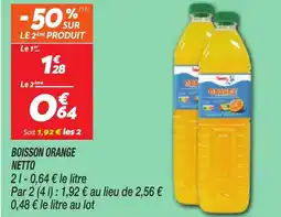 Netto NETTO Boisson orange offre