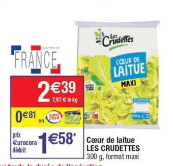 Coeur De Laitue Les Crudettes