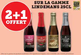 Hyper U Sur la gamme lindemans offre