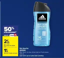 Carrefour Market ADIDAS Gel douche offre