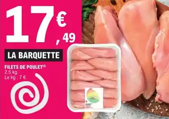 E.Leclerc Express Filets de poulet offre