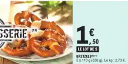 E.Leclerc Express Bretzels offre