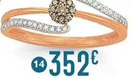 E.Leclerc Bague en or avec diamants offre