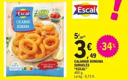 E.Leclerc Express "ESCAL" Calamar romana surgelés offre