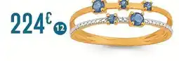 E.Leclerc bague saphirs et diamant offre