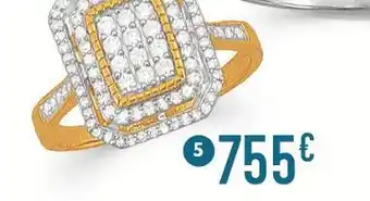 E.Leclerc bague diamants offre