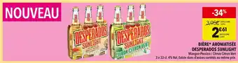 Supeco Desperados Sunlight Bière aromatisée offre