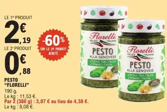 E.Leclerc Express "FLORELLI" Pesto offre