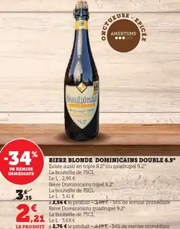 Hyper U Biere blonde dominicains double 6.9° offre