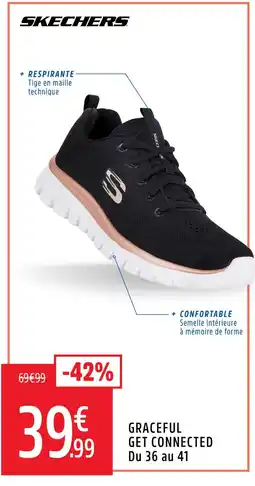 Intersport SKECHERS GRACEFUL GET CONNECTED offre