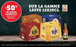 Hyper U Sur la gamme leffe offre