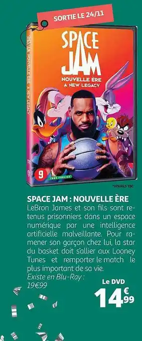 Auchan Space Jam ! Nouvelle ère offre