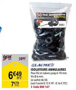 RAGT Jardin & Maison Isolateurs annulaires offre