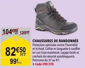 RAGT Jardin & Maison CHAUSSURES DE RANDONNÉE offre