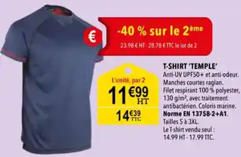 RAGT Jardin & Maison T-shirt temple offre