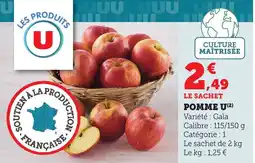 Maximarché Pomme U offre