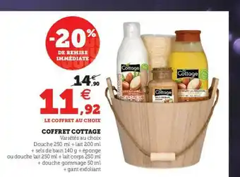 U Express Coffret Cottage offre