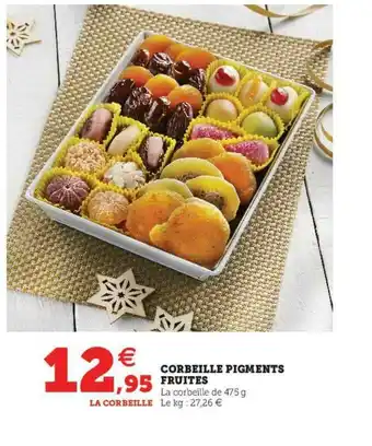 U Express Corbeille Pigments Fruités offre