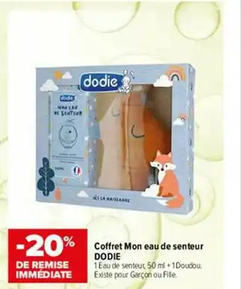 Carrefour maPara parapharmacie Coffret Mon Eau De Senteur Dodie offre