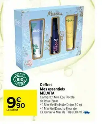 Coffret Mes Essentiels Melvita