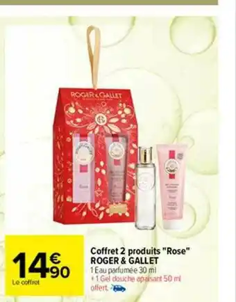 Carrefour maPara parapharmacie Coffret 2 Produits offre
