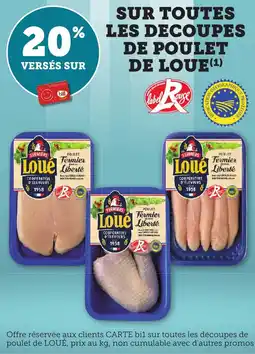 Maximarché Sur toutes les decoupes de poulet de loue offre